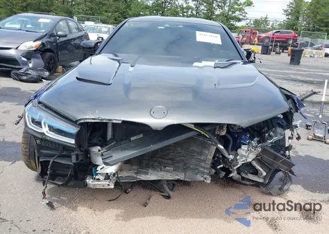 2019 BMW M5 Competition из США, поврежденный, VIN WBSJF0C56KB447183